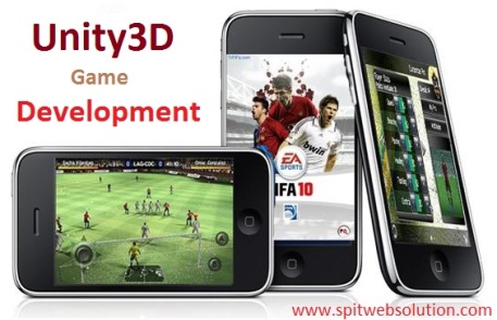 Unity3D Game Development Services at SPITWebsolution